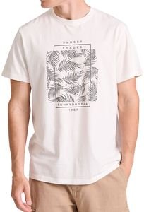 T-SHIRT FUNKY BUDDHA FBM009-065-04 OFF WHITE (S)