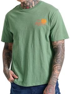 T-SHIRT FUNKY BUDDHA FBM009-039-04 DK IVY (S)