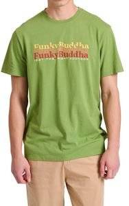 T-SHIRT FUNKY BUDDHA COLORBLOCK BRANDED FBM009-044-04 ������� (S)