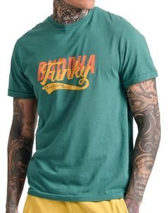 T-SHIRT FUNKY BUDDHA FBM009-040-04 PALM LEAF (M)