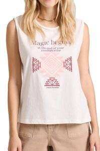 T-SHIRT FUNKY BUDDHA FBL009-133-04-OFF WHITE (XS)