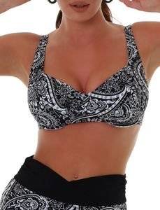 BIKINI TOP BLUEPOINT HIPPIE CHIC 24066011E 02 ����� (L)