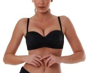 BIKINI TOP BLUEPOINT SOLIDS 24066093C 02 ����� (L)