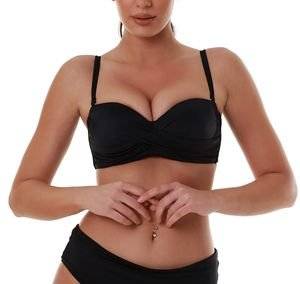 BIKINI TOP BLUEPOINT SOLIDS 24066093D 02 ����� (S)