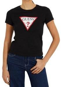 T-SHIRT GUESS TRIANGLE LOGO W1YI1BI3Z14 ΜΑΥΡΟ (S) T-SHIRT GUESS TRIANGLE LOGO W1YI1BI3Z14 ΜΑΥΡΟ (S)