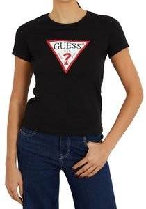 T-SHIRT GUESS TRIANGLE LOGO W1YI1BI3Z14  (M)