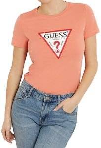 T-SHIRT GUESS TRIANGLE LOGO W1YI1BI3Z14 ��������� (S)