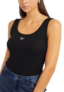 TOP GUESS TRIANGLE BLING RIB W3YP68KA0H1 ����� (L)