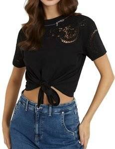 T-SHIRT GUESS AJOUR LACE W4GI15I3Z14 ����� (L)