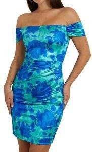 ������ GUESS OFF SHOULDER CAMILA W4RK62KBSQ0 FLORAL ���� (L)