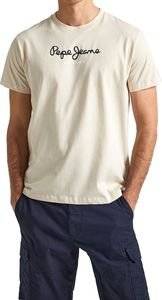 T-SHIRT PEPE JEANS EGGO N BASIC PM508208 839 ���� (S)