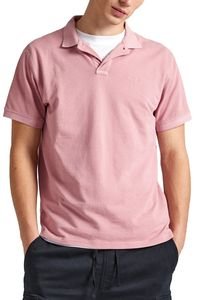 T-SHIRT POLO PEPE JEANS NEW OLIVER GD PM542099 ASH ROSE PINK (M)