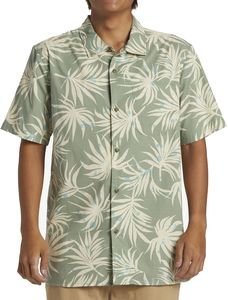  QUIKSILVER BEACH CLUB CASUAL AQYWT03324 WOODLAND ABSTRACT SEA SPRAY (S)