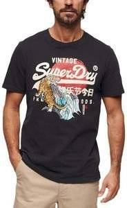 T-SHIRT SUPERDRY TOKYO VL GRAPHIC M1011897A AWF  (L)