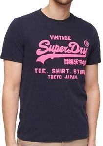 T-SHIRT SUPERDRY NEON VINTAGE LOGO M1011922A 00A ΣΚΟΥΡΟ ΜΠΛΕ (L) T-SHIRT SUPERDRY NEON VINTAGE LOGO M1011922A 00A ΣΚΟΥΡΟ ΜΠΛΕ (L)