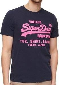 T-SHIRT SUPERDRY NEON VINTAGE LOGO M1011922A 00A ������ ���� (XL)