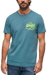 T-SHIRT SUPERDRY NEON VINTAGE LOGO M1011922A 9HF ΠΕΤΡΟΛ (L) T-SHIRT SUPERDRY NEON VINTAGE LOGO M1011922A 9HF ΠΕΤΡΟΛ (L)