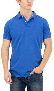 T-SHIRT POLO SUPERDRY OVIN CLASSIC PIQUE M1110343A 0YB ���� ���� ������� (M)