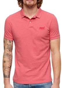 T-SHIRT POLO SUPERDRY OVIN CLASSIC PIQUE M1110343A 9VS ΡΟΖ ΜΕΛΑΝΖΕ (M) T-SHIRT POLO SUPERDRY OVIN CLASSIC PIQUE M1110343A 9VS ΡΟΖ ΜΕΛΑΝΖΕ (M)