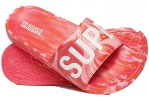  SUPERDRY SDRY MARBLE VEGAN WF310218A HYPER FIRE PINK AOP (36-37)