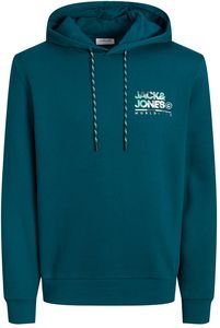 HOODIE JACK & JONES JJLUKE 12256821 ΠΕΤΡΟΛ (M) HOODIE JACK & JONES JJLUKE 12256821 ΠΕΤΡΟΛ (M)