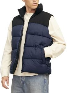 ΜΠΟΥΦΑΝ ΑΜΑΝΙΚΟ JACK & JONES JJMOON BODYWARMER 12256860 ΣΚΟΥΡΟ ΜΠΛΕ (S) ΜΠΟΥΦΑΝ ΑΜΑΝΙΚΟ JACK & JONES JJMOON BODYWARMER 12256860 ΣΚΟΥΡΟ ΜΠΛΕ (S)
