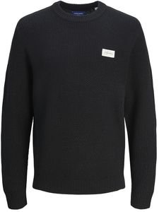 ΠΟΥΛΟΒΕΡ JACK & JONES JORPORTLAND BADGE 12262028 ΜΑΥΡΟ (S) ΠΟΥΛΟΒΕΡ JACK & JONES JORPORTLAND BADGE 12262028 ΜΑΥΡΟ (S)