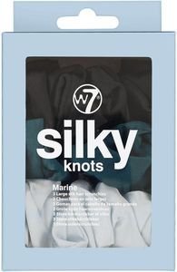 HAIR SCRUNCHIES W7 SILKY KNOTS 3ΤΜΧ MARINE HAIR SCRUNCHIES W7 SILKY KNOTS 3ΤΜΧ MARINE