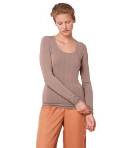 TOP TRIUMPH BEAUTY LAYERS TOP LSL X ΣΟΚΟΛΑΤΙ (XS) TOP TRIUMPH BEAUTY LAYERS TOP LSL X ΣΟΚΟΛΑΤΙ (XS)