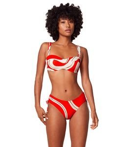 BIKINI TOP TRIUMPH SUMMER ALLURE DP ΠΟΡΤΟΚΑΛΙ/ΜΠΕΖ (42D) BIKINI TOP TRIUMPH SUMMER ALLURE DP ΠΟΡΤΟΚΑΛΙ/ΜΠΕΖ (42D)