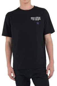 T-SHIRT REPLAY WITH CUSTOM LETTERING M6884 .000.2660 098 ΜΑΥΡΟ (XL) T-SHIRT REPLAY WITH CUSTOM LETTERING M6884 .000.2660 098 ΜΑΥΡΟ (XL)