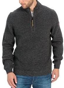  CAMEL ACTIVE HALF ZIP 409530-4K06 88 ASPHALT (L)