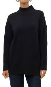 ΠΟΥΛΟΒΕΡ VERO MODA VMGOLD HIGHNECK 10311395 ΜΑΥΡΟ (M) ΠΟΥΛΟΒΕΡ VERO MODA VMGOLD HIGHNECK 10311395 ΜΑΥΡΟ (M)