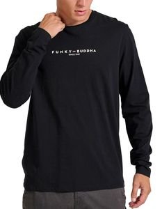ΜΠΛΟΥΖΑ ΜΑΚΡΥΜΑΝΙΚΗ FUNKY BUDDHA FBM010-005-07 ΜΑΥΡΟ (L) ΜΠΛΟΥΖΑ ΜΑΚΡΥΜΑΝΙΚΗ FUNKY BUDDHA FBM010-005-07 ΜΑΥΡΟ (L)