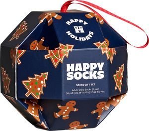 ΚΑΛΤΣΕΣ HAPPY SOCKS GINGERBREAD COOKIES P000405 GIFT BOX (41-46) ΚΑΛΤΣΕΣ HAPPY SOCKS GINGERBREAD COOKIES P000405 GIFT BOX (41-46)
