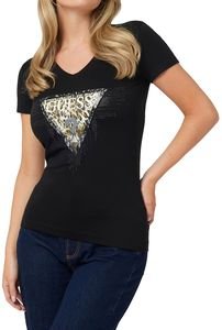 T-SHIRT GUESS TRIANGLE TIGER W4BI18J1314 ΜΑΥΡΟ (S) T-SHIRT GUESS TRIANGLE TIGER W4BI18J1314 ΜΑΥΡΟ (S)