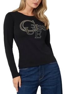 ΜΠΛΟΥΖΑ ΜΑΚΡΥΜΑΝΙΚΗ GUESS STUDDED W4BI29I3Z14 ΜΑΥΡΟ (XL) ΜΠΛΟΥΖΑ ΜΑΚΡΥΜΑΝΙΚΗ GUESS STUDDED W4BI29I3Z14 ΜΑΥΡΟ (XL)