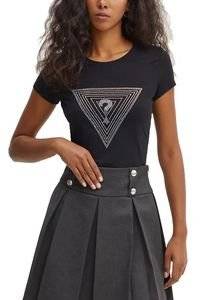 T-SHIRT GUESS TRIANGLE MAZE R3 W4BI41KA0Q1 ����� (L)