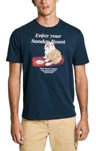 T-SHIRT PEPE JEANS AXEL PM509622 594 ������ ���� (XXL)