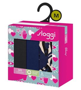 ΣΛΙΠΑΚΙ SLOGGI GO CRUSH H SHORT 3 ΤΜΧ ΜΠΛΕ (XL) ΣΛΙΠΑΚΙ SLOGGI GO CRUSH H SHORT 3 ΤΜΧ ΜΠΛΕ (XL)