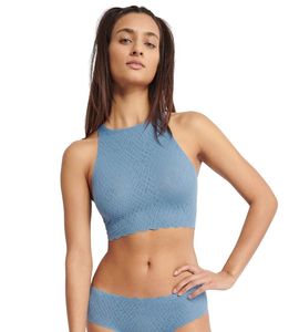 ΜΠΟΥΣΤΑΚΙ SLOGGI ZERO FEEL BLISS CROP TOP ΓΑΛΑΖΙΟ (L) ΜΠΟΥΣΤΑΚΙ SLOGGI ZERO FEEL BLISS CROP TOP ΓΑΛΑΖΙΟ (L)