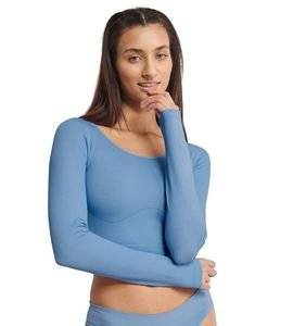 CROP TOP SLOGGI EVER INFUSED CAMOMILE (RELAX) LS ������� (S)