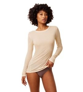 TOP TRIUMPH BEAUTY LAYERS LSL CREW NECK ΜΠΕΖ (XL) TOP TRIUMPH BEAUTY LAYERS LSL CREW NECK ΜΠΕΖ (XL)