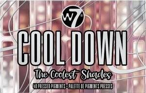   W7 COOL DOWN PRESSED PIGMENT PALETTE 36GR