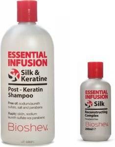   POST-KERATIN SULFATE FREE & COMPLEX   BIOSHEV ESSENTIAL INFUSION RED