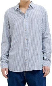 ΠΟΥΚΑΜΙΣΟ JACK & JONES JJESUMMER STRIPES 12269315 ΜΠΛΕ (S) ΠΟΥΚΑΜΙΣΟ JACK & JONES JJESUMMER STRIPES 12269315 ΜΠΛΕ (S)