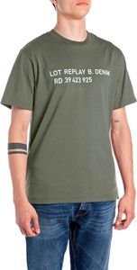 T-SHIRT REPLAY WITH LETTERING M3021 .000.2660 835 