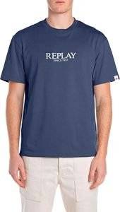 T-SHIRT REPLAY WITH LETTERING PRINT M3031 .000.2660 282 ���� (XL)