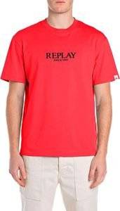T-SHIRT REPLAY WITH LETTERING PRINT M3031 .000.2660 663 ������� (L)