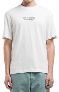 T-SHIRT REPLAY WITH PRINT M3036 .000.22662 011 ����� (XL)